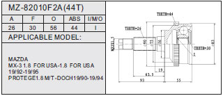 MZ-82010F2A（44T）