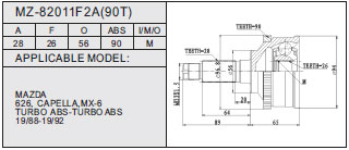 MZ-82011F2A(90T)